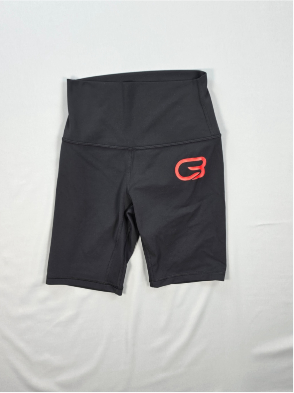 Lululemon Wunder Train High Rise Shorts Women 4 Black 8" Camp Gladiator CG